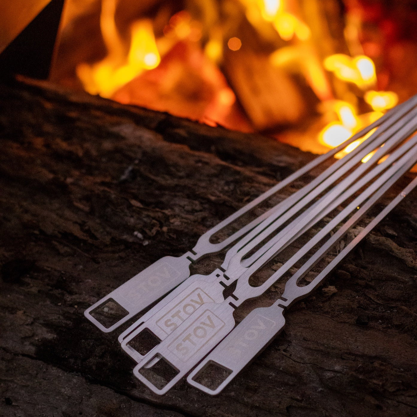 The best STOV BBQ skewers ready for an amazing barbecue session while camping.