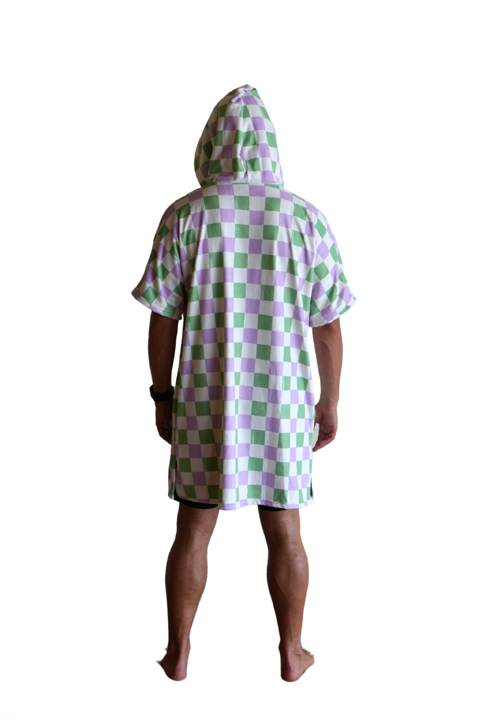The Alana Check- Boardsox Hooded Towel + Surf Poncho
