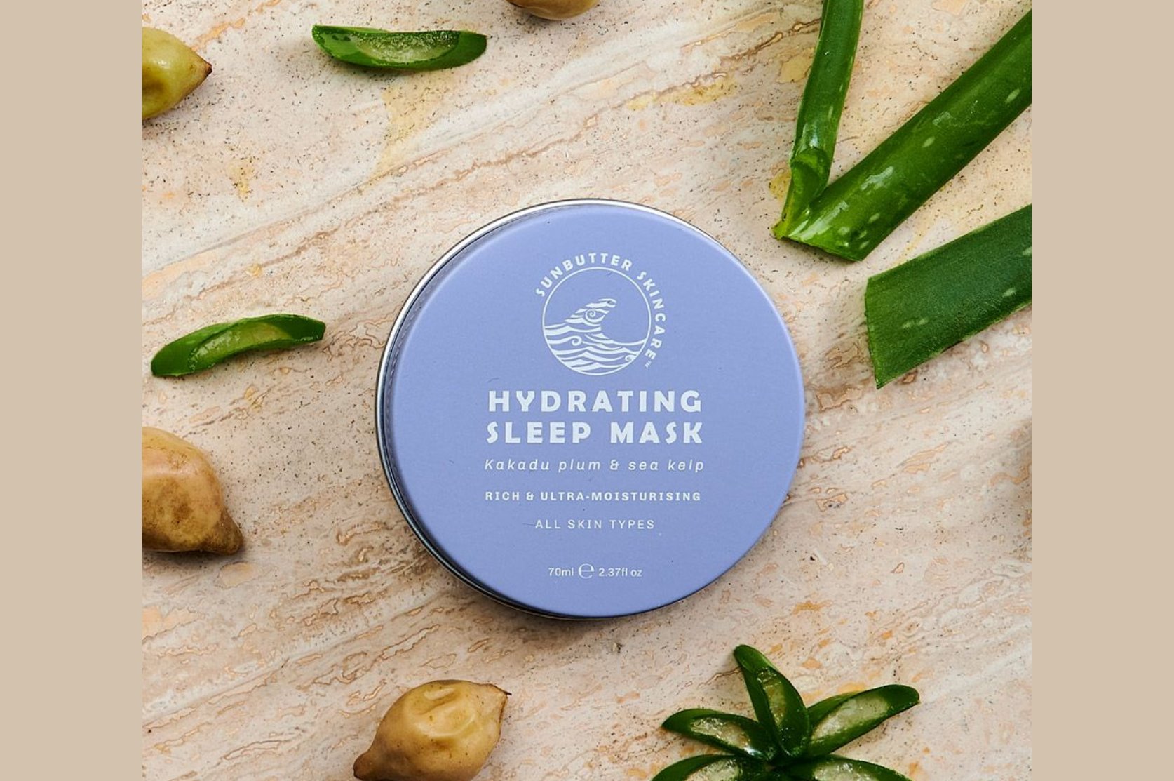 Hydrating Sleep Mask SunButter Oceans