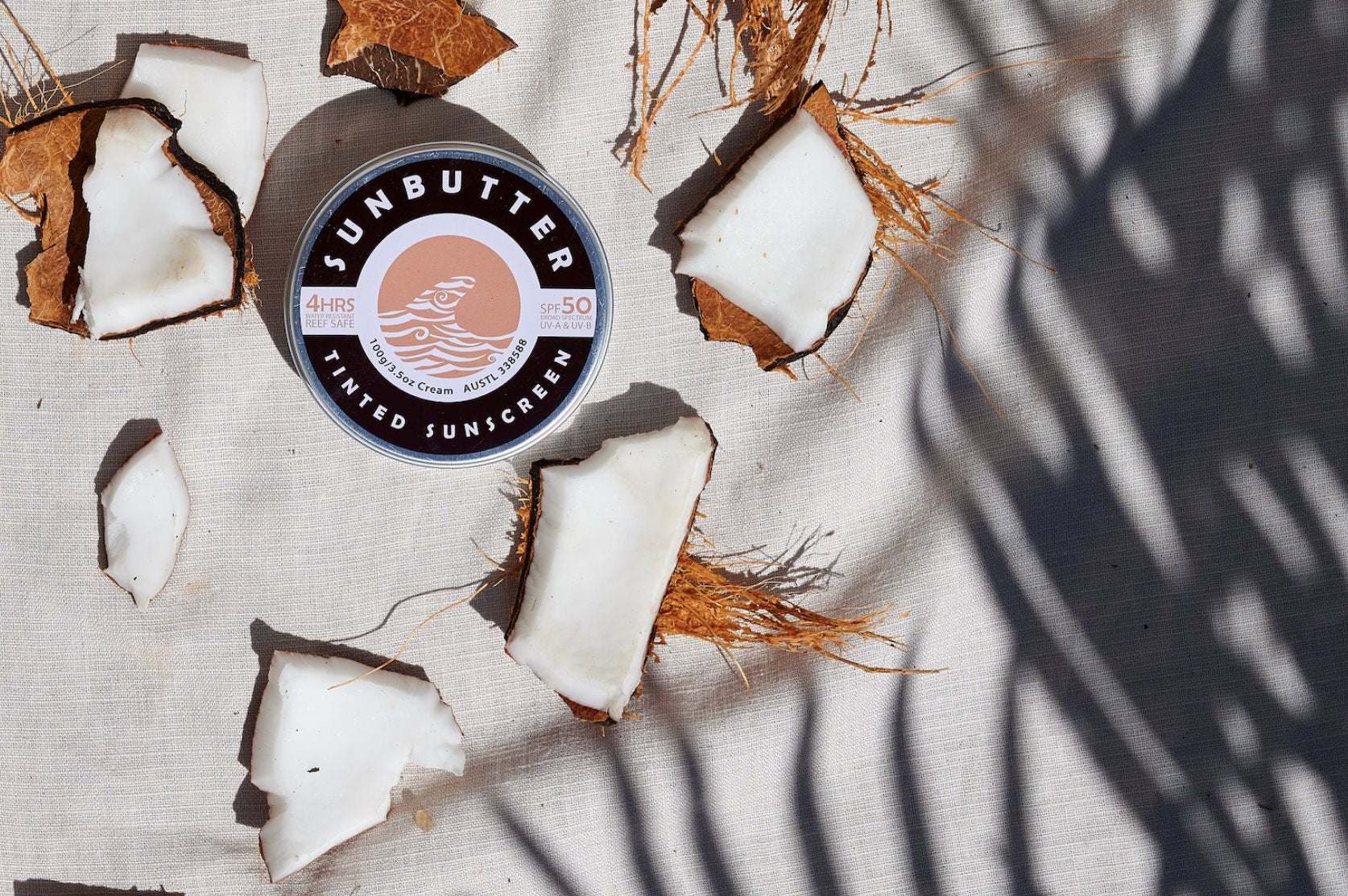 SunButter Tinted SPF50 Reef Safe Face Sunscreen SunButter Skincare