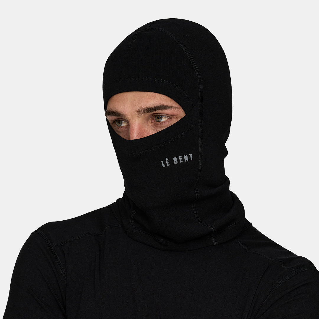 Heavyweight Grid Fleece Merino Balaclava