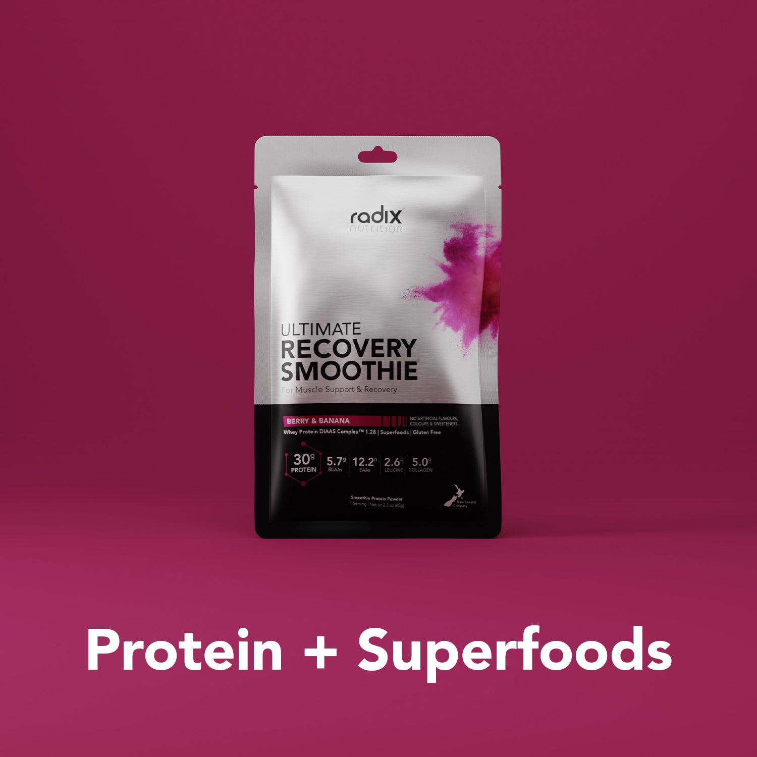 Ultimate Recovery Smoothie - Berry & Banana / Single Serve