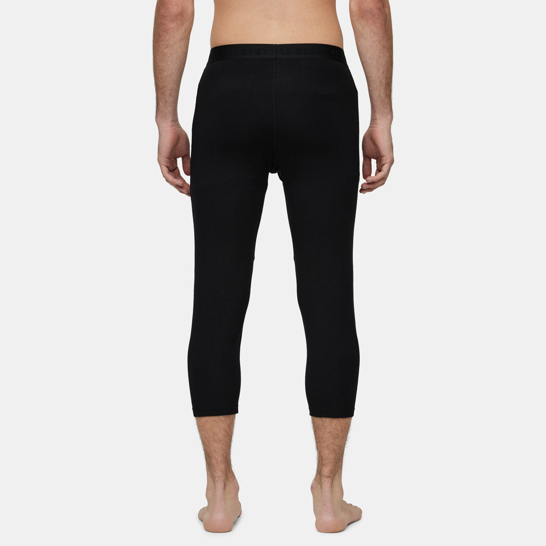 Mens Core Midweight 3/4 Base Layer Bottom