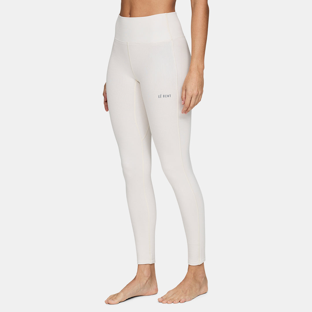 Womens Merino Heavyweight Grid Fleece Base Layer Bottom