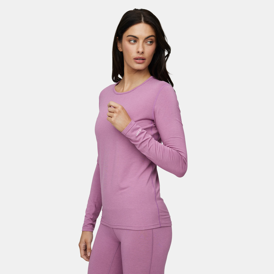 Womens Midweight Base Layer Crew