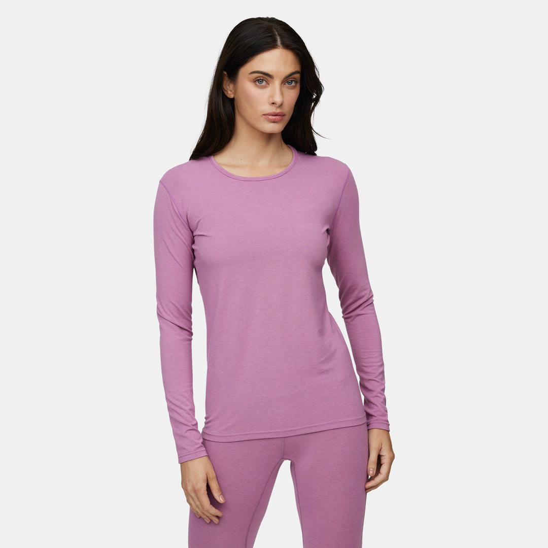 Womens Midweight Base Layer Crew