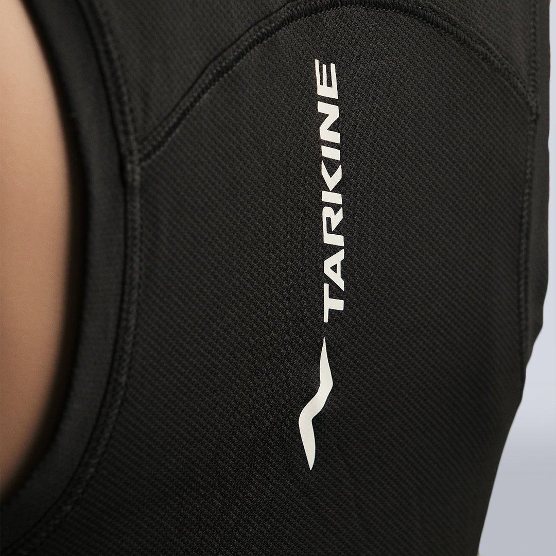 Women's Black Eco-Light Running Singlet - Premium from TARKINE RUNNING - Just $60! Shop now at TARKINE RUNNING
