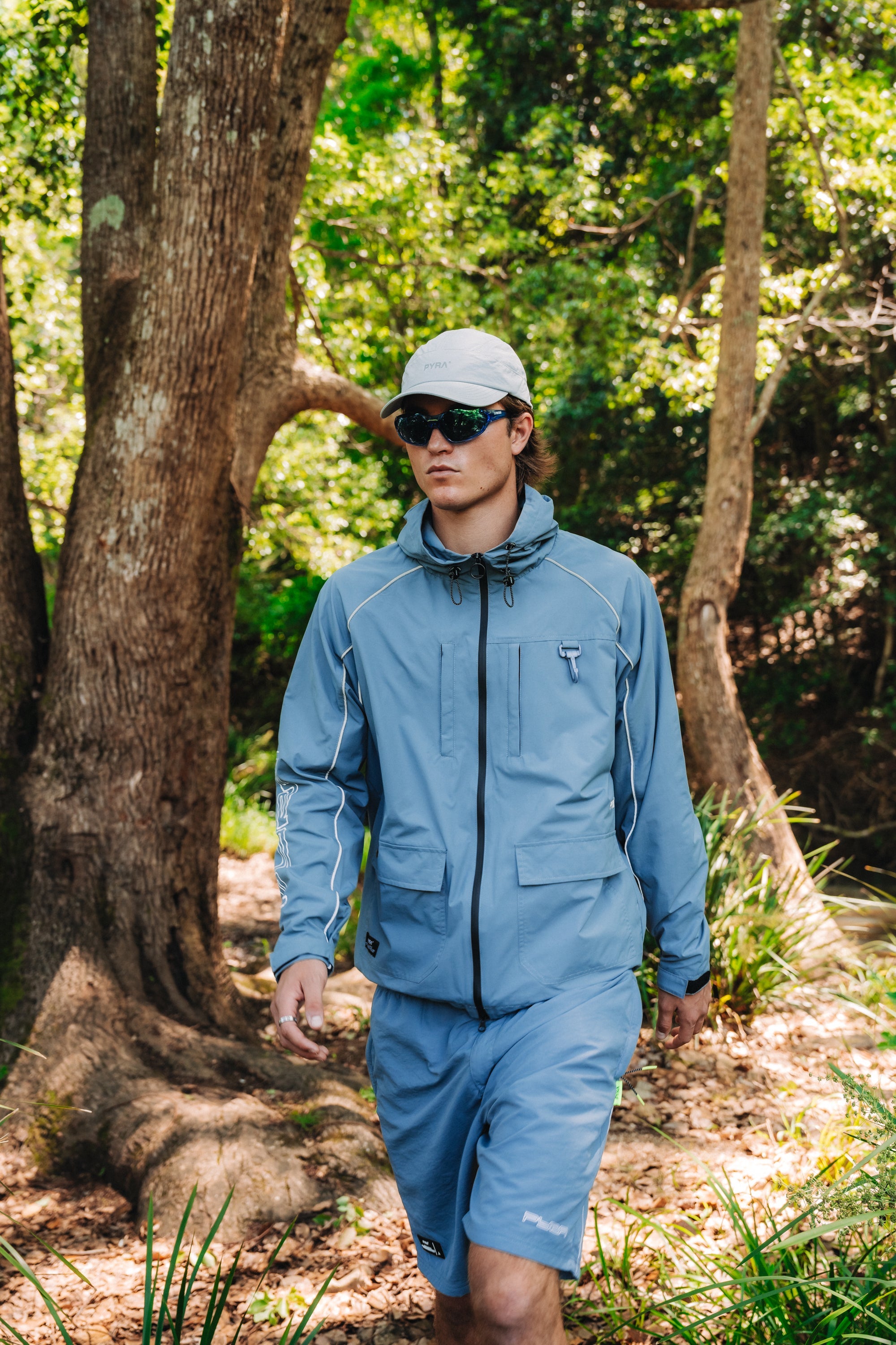 DIMENSION SHELL JACKET - STEEL