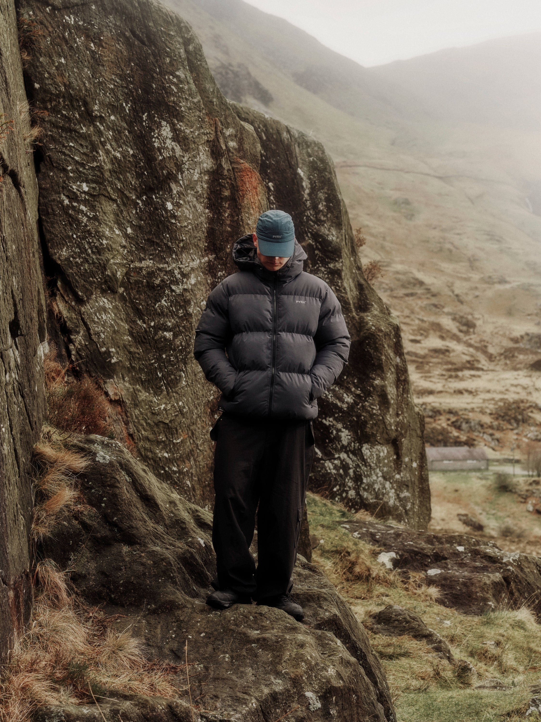 ALPINE PUFFA JACKET - STEEL