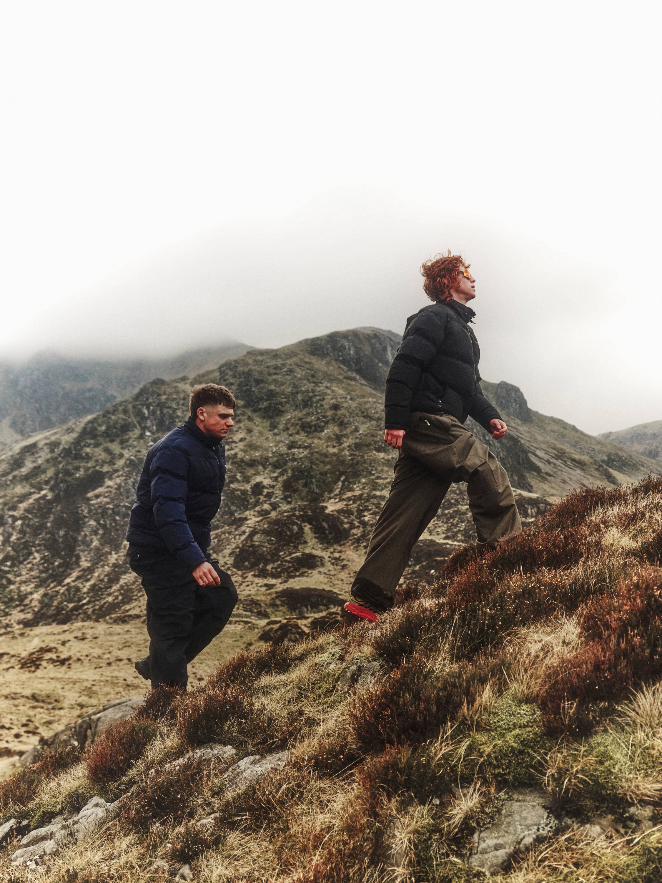 PADDED PUFFA JACKET - OCEAN