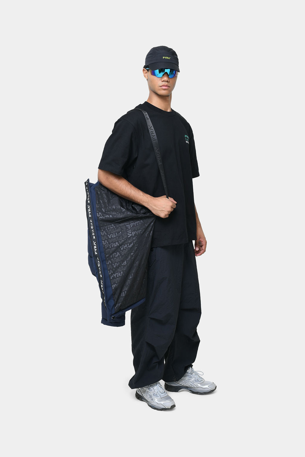 PADDED PUFFA JACKET - OCEAN