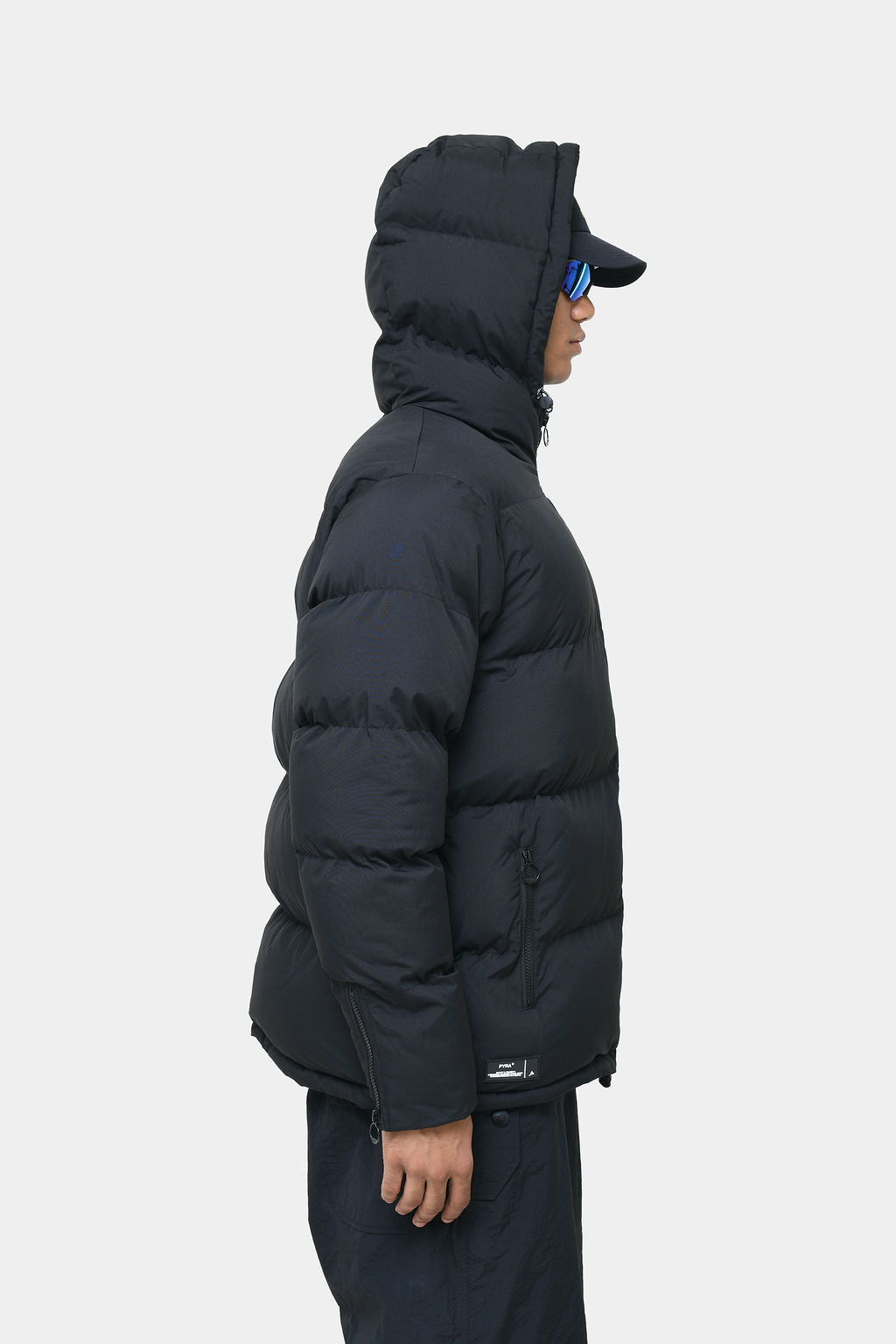 PYRA Alpine Puffa Jacket Black