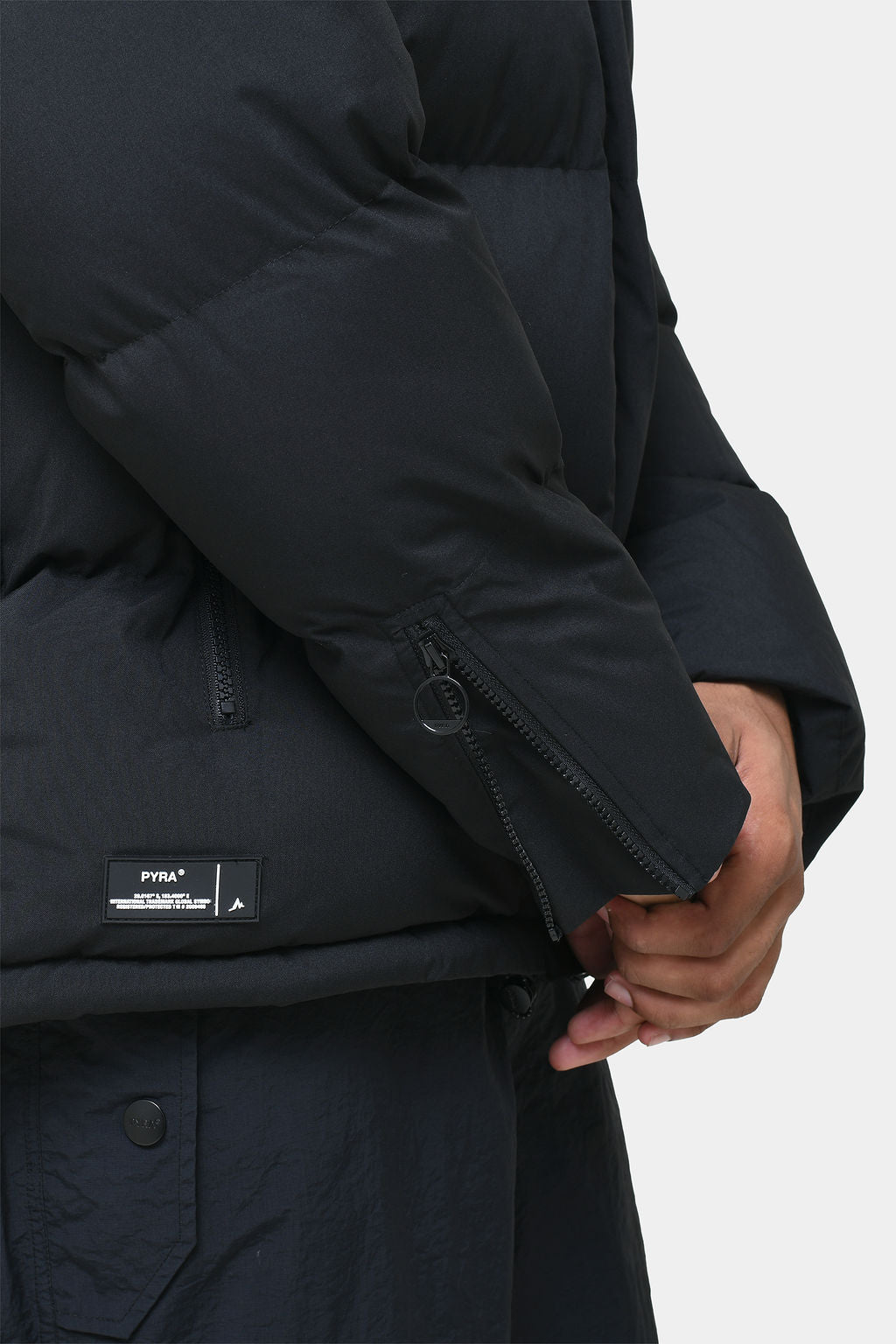 PYRA Alpine Puffa Jacket Black