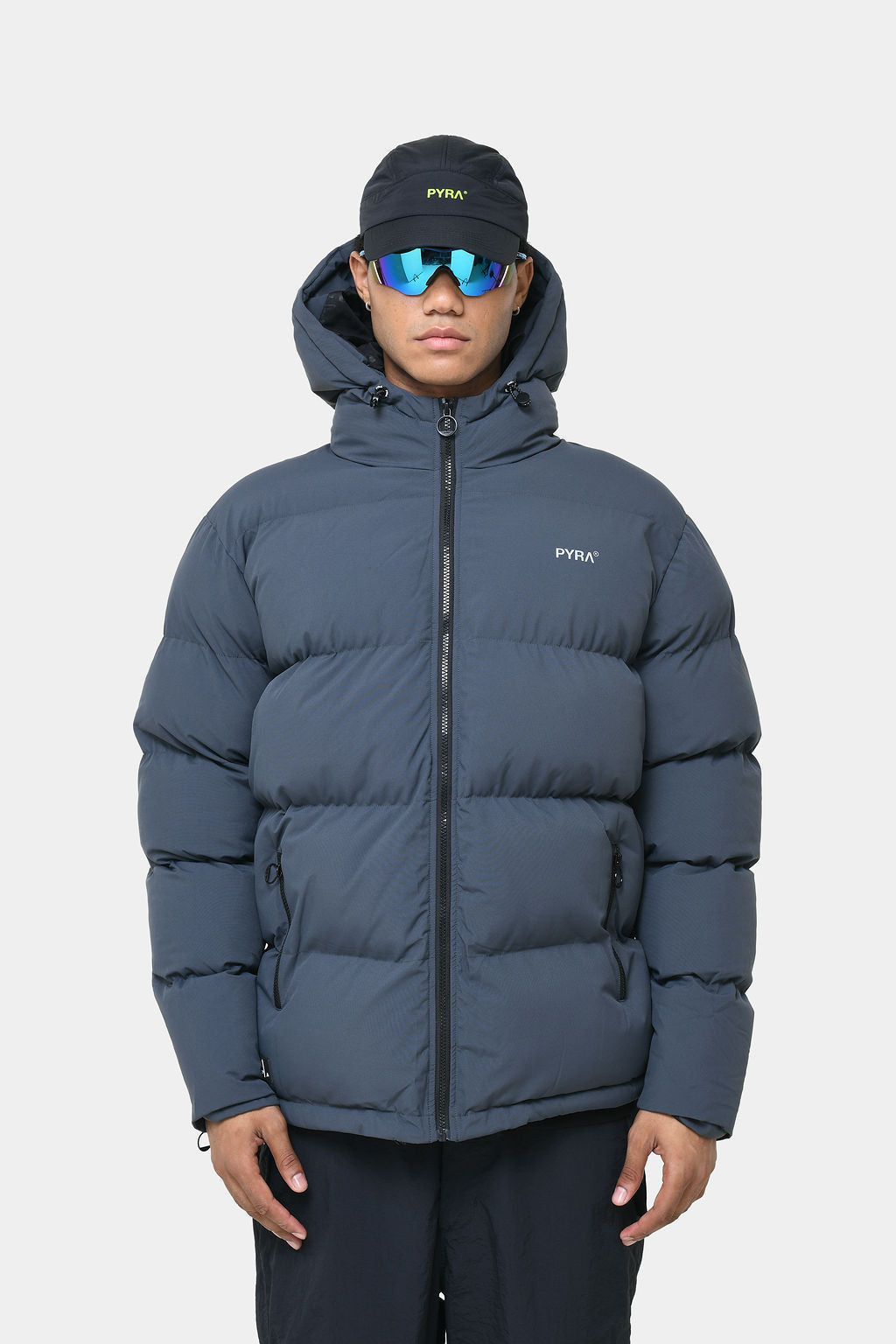 ALPINE PUFFA JACKET - STEEL