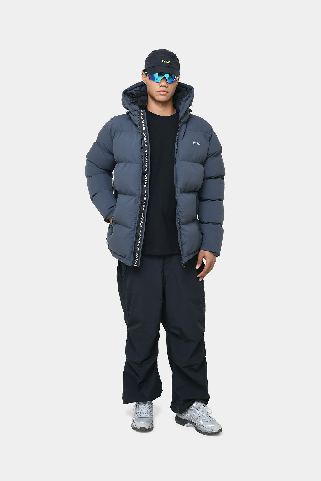 ALPINE PUFFA JACKET - STEEL
