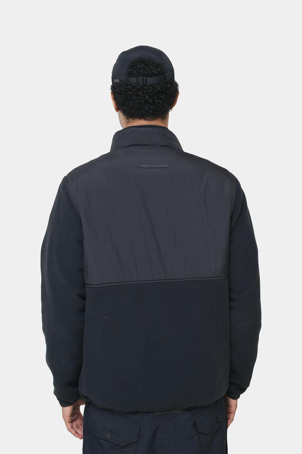 POLARTEC ZIP JACKET - BLACK