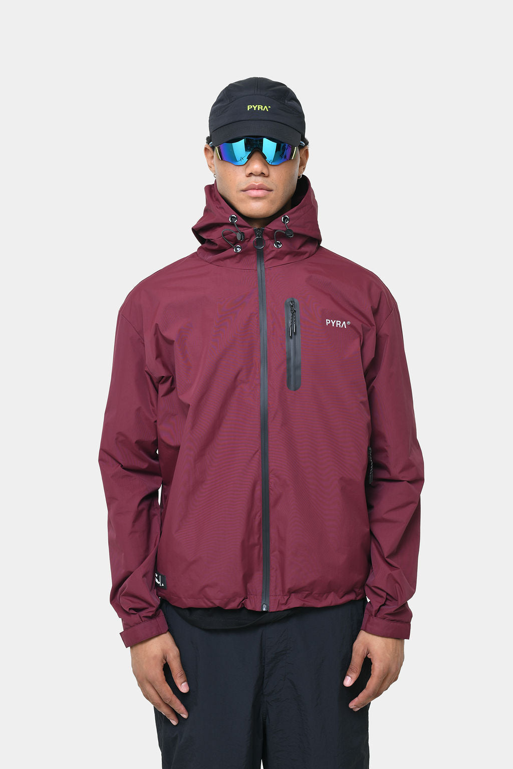 NERO SHELL JACKET - WINE