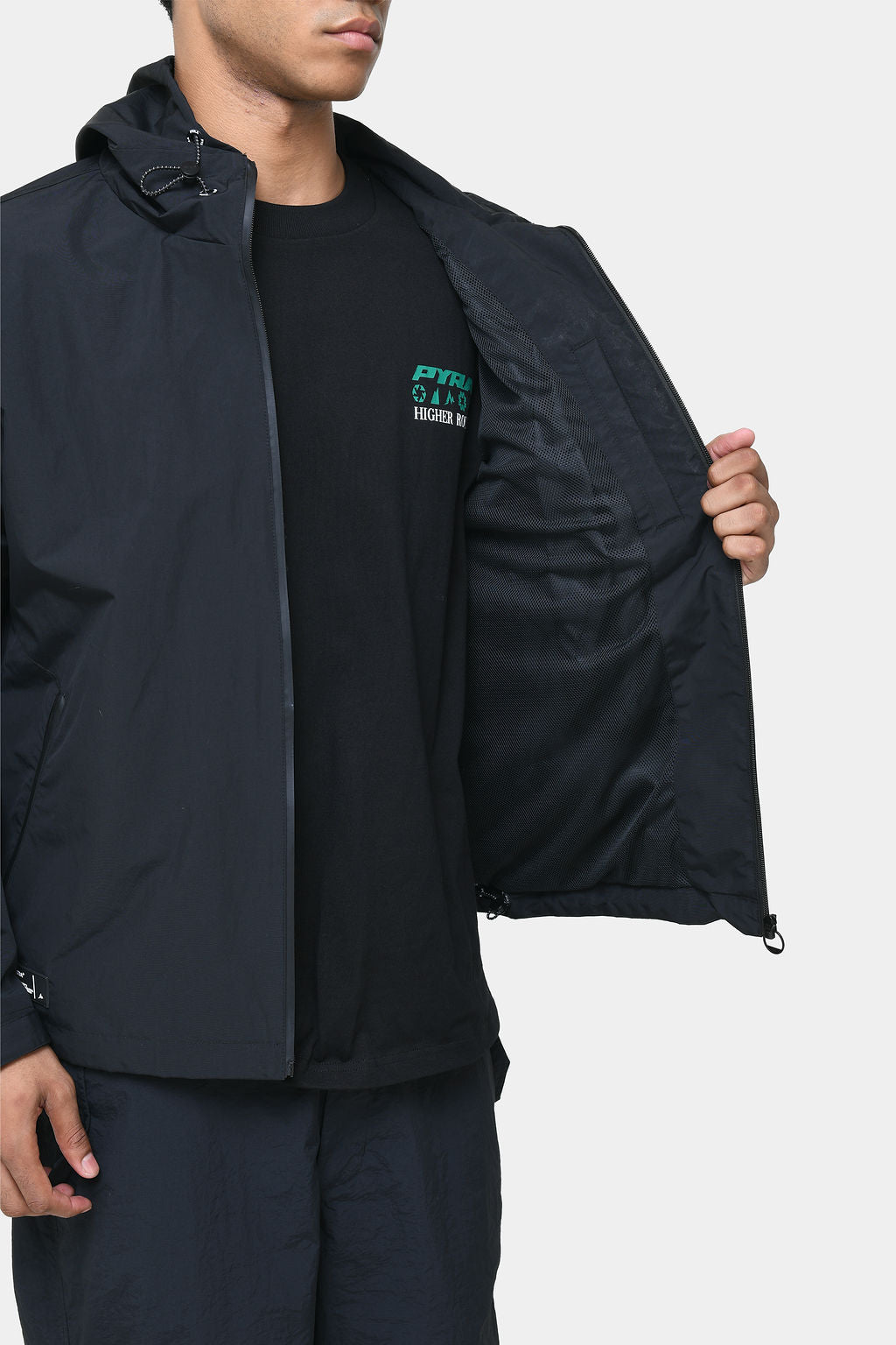 NERO SHELL JACKET BLACK