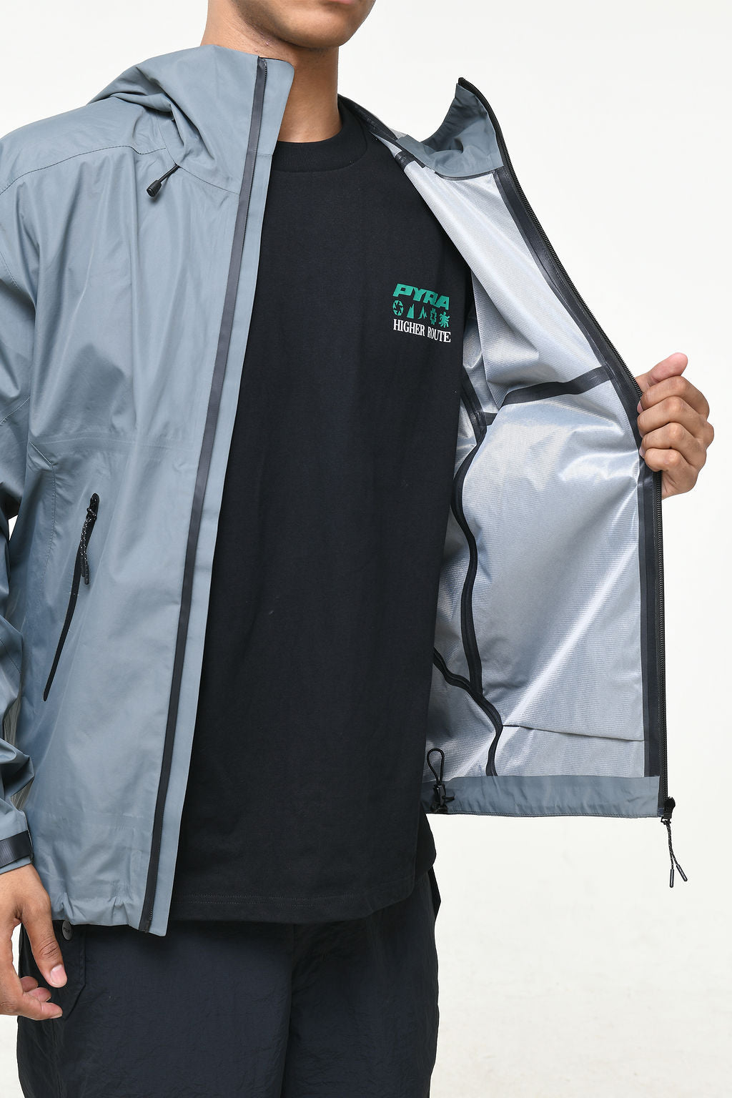 ELEMENTS 3L JACKET - STEEL