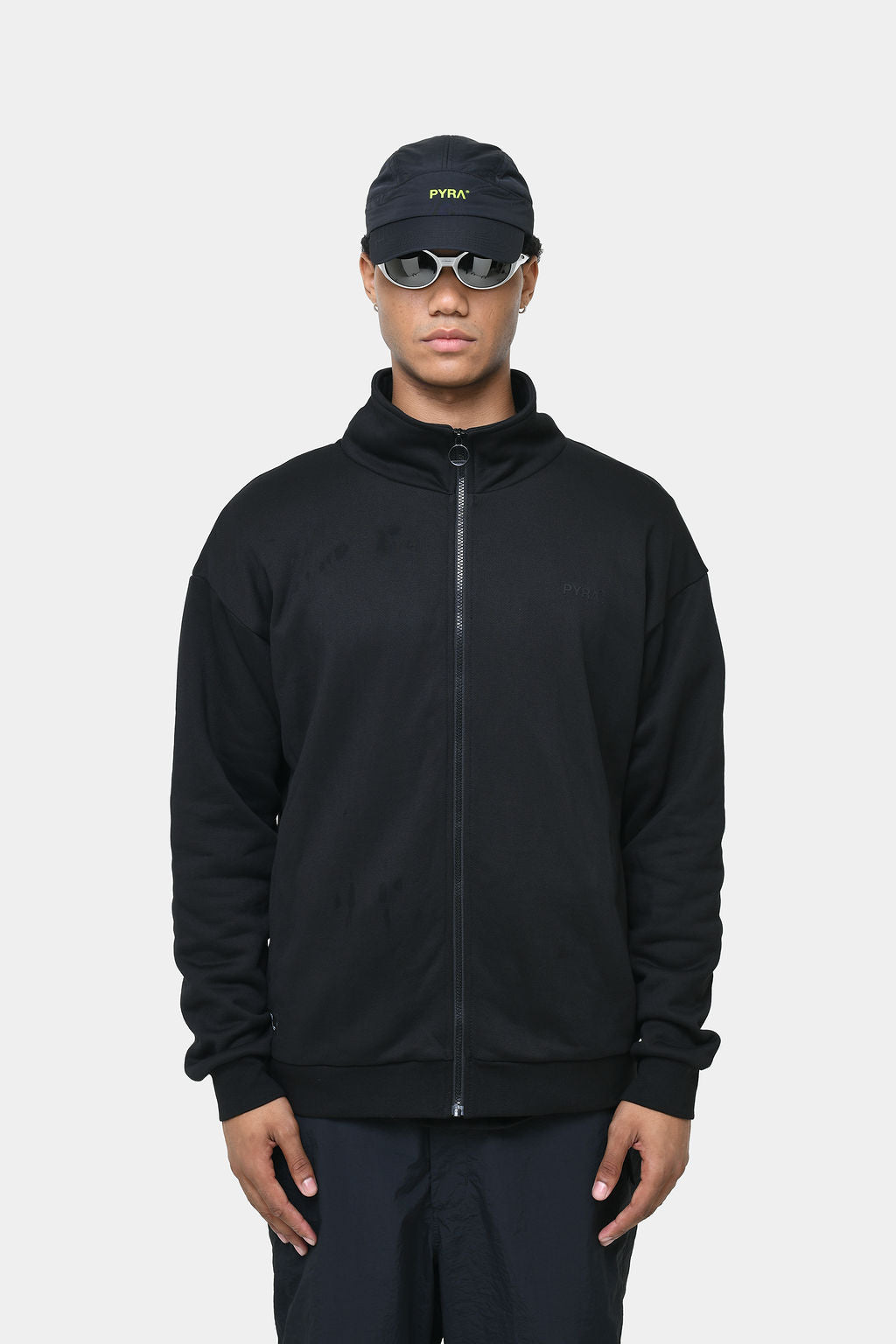 CORE ZIP CREW - BLACK