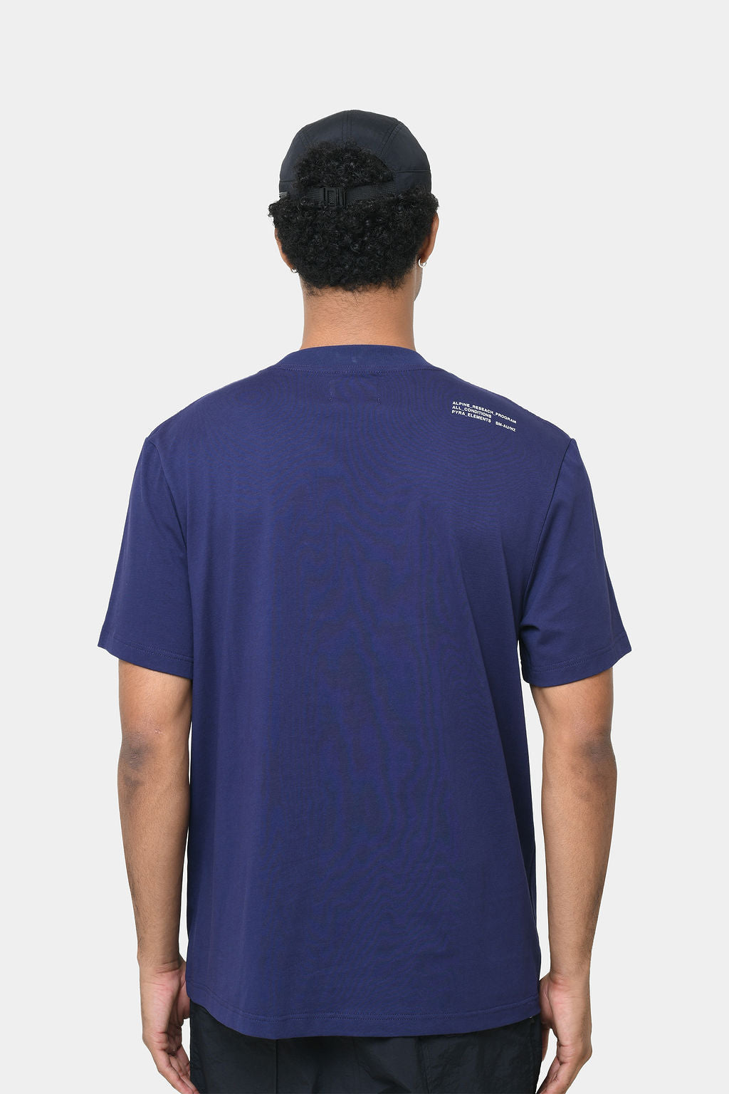 RESEARCH LOGO TEE - NAVY