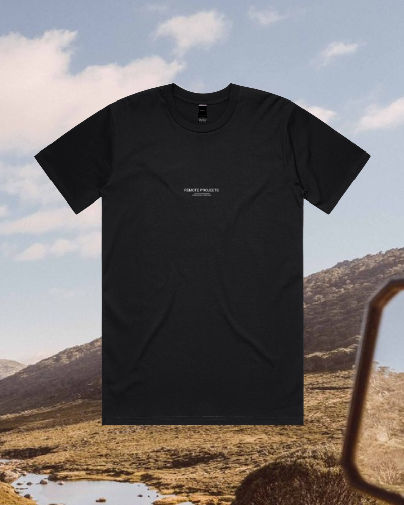 EVERYDAY LOGO TEE BLACK