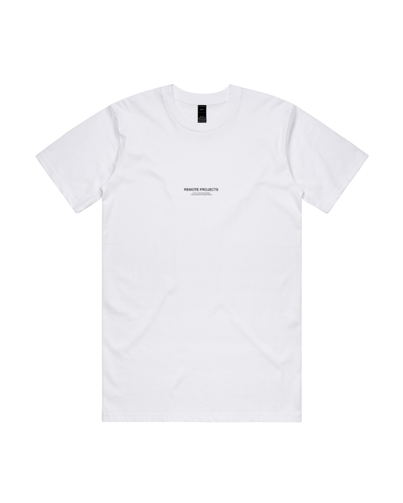 EVERYDAY LOGO TEE WHITE