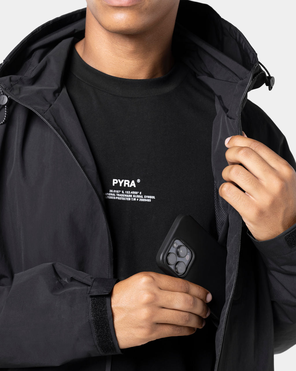 NERO SHELL JACKET BLACK