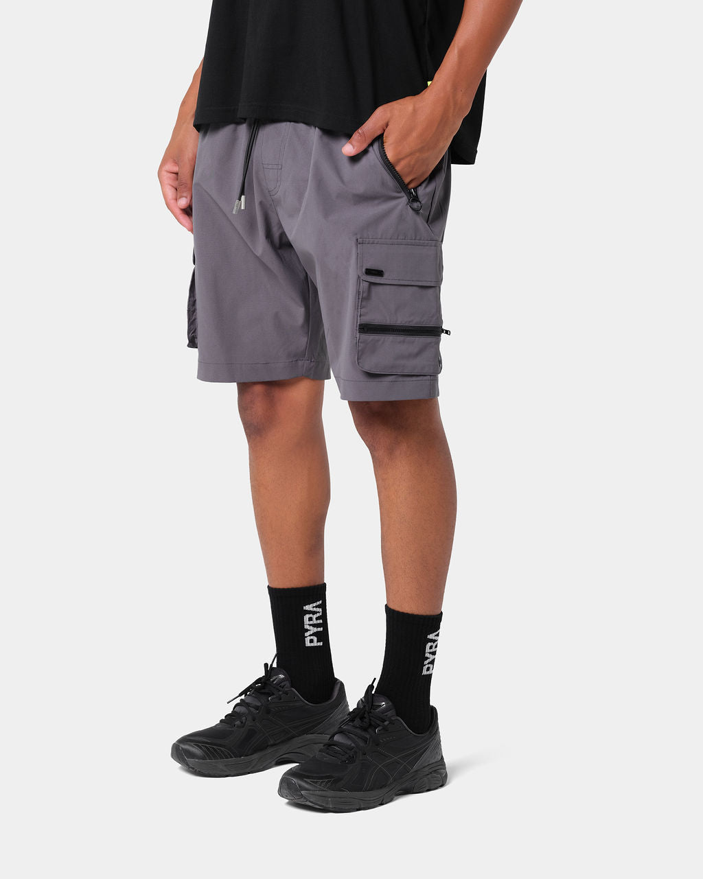 NERO CARGO SHORT - STONE