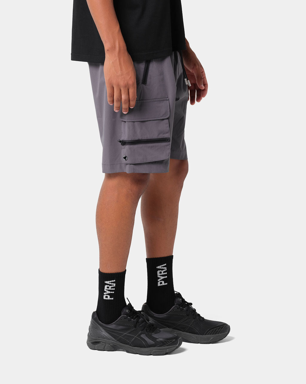 NERO CARGO SHORT - STONE