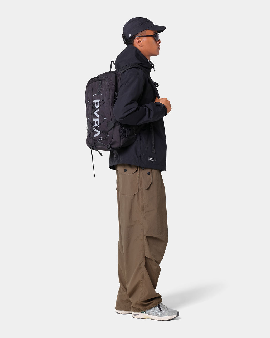 NYLON PARACHUTE PANT OLIVE