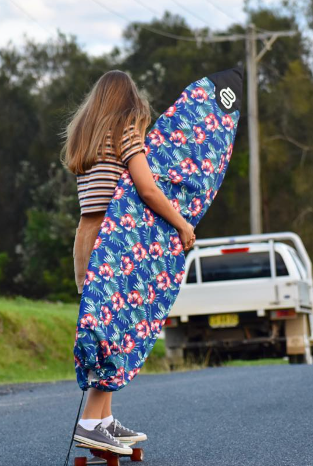 Hawaiian Shortboard Surfboard Cover