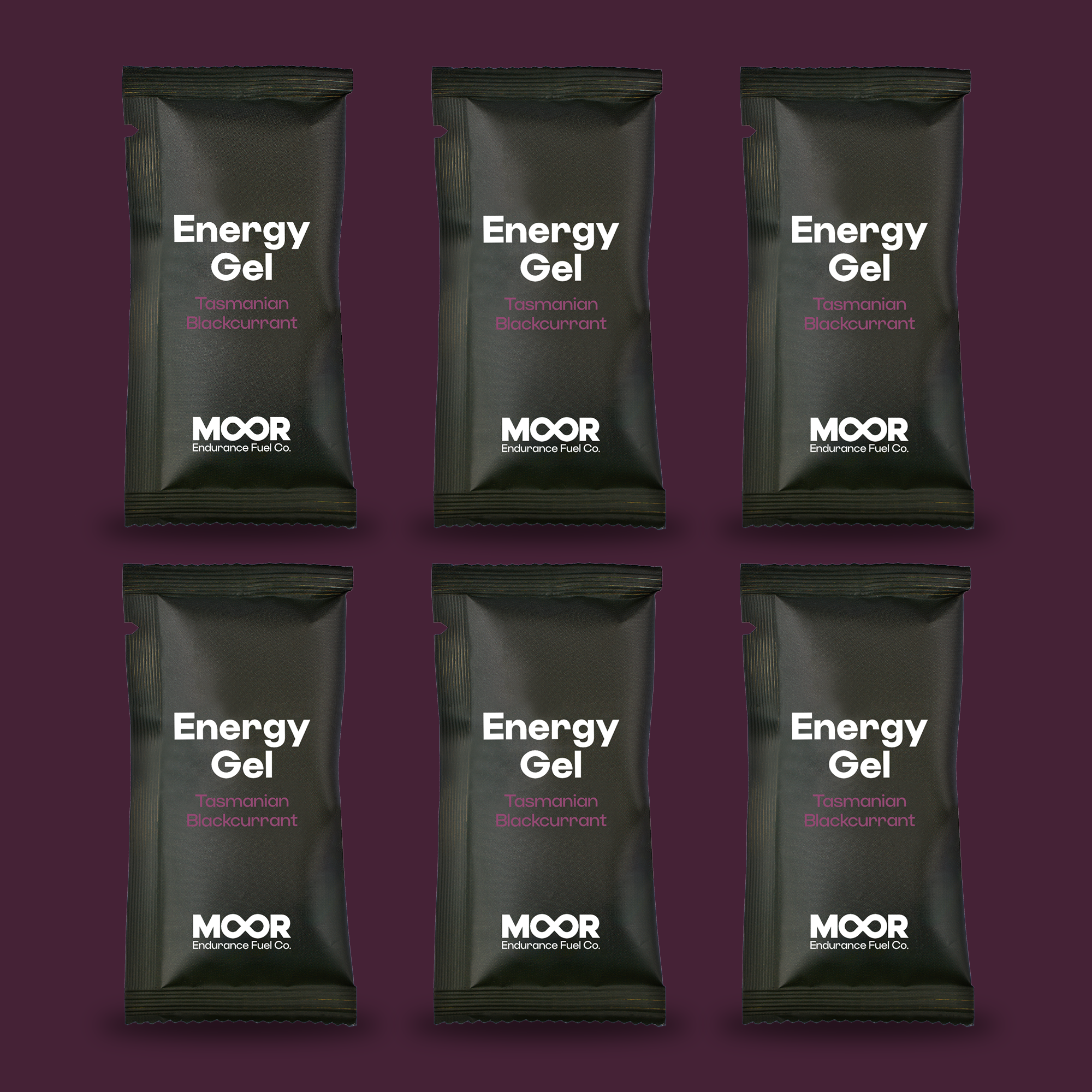 Moor Energy Gels - Blackcurrant