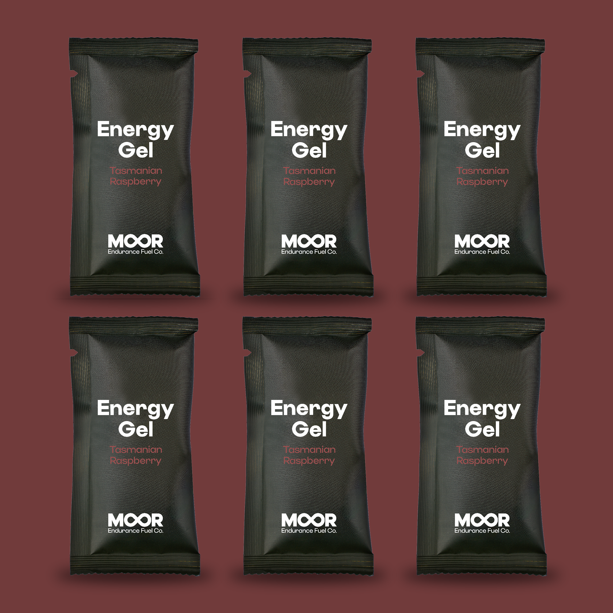 Moor Energy Gels - Raspberry