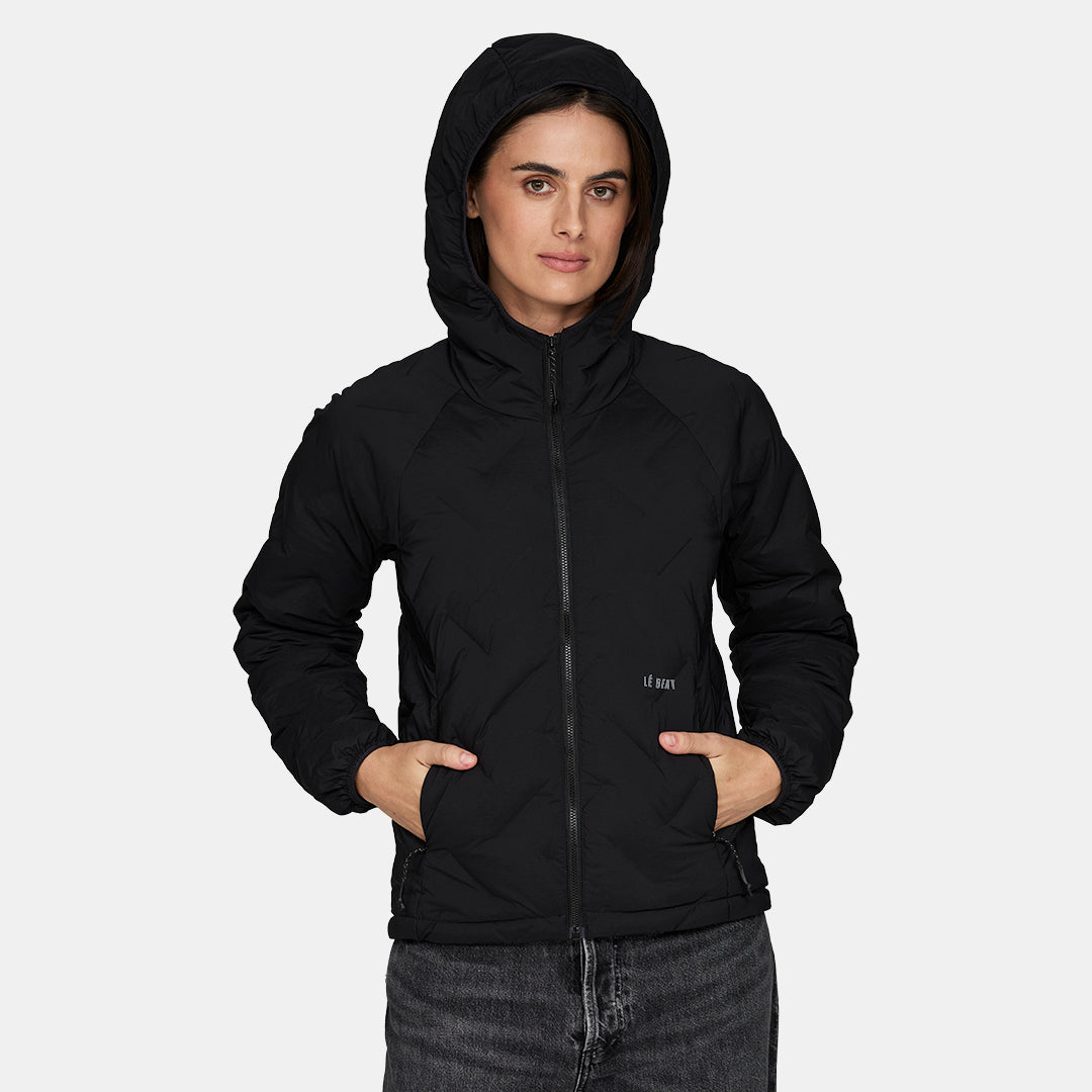 Womens Down Hooded Jacket