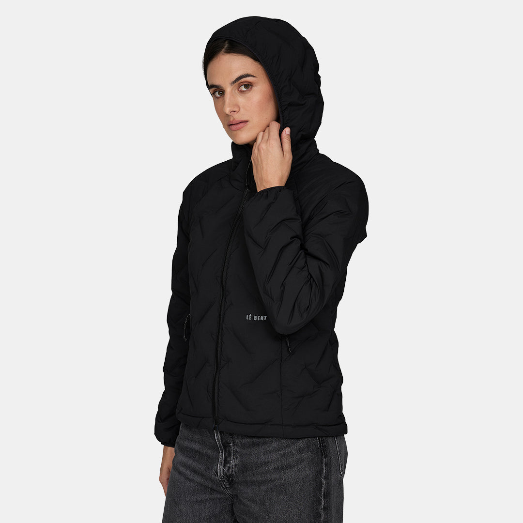 Womens Down Hooded Jacket