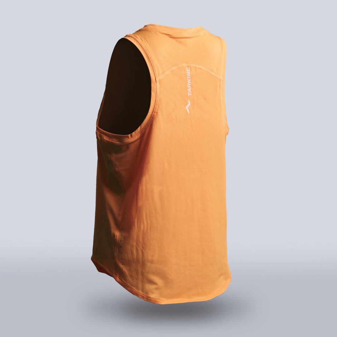 Women's Peach Eco-Light Running Singlet - Premium from TARKINE RUNNING - Just $60! Shop now at TARKINE RUNNING