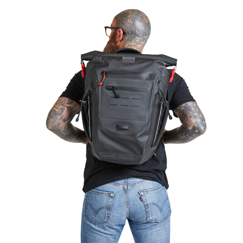 Adventure Waterproof Backpack 30L - Obsidian black