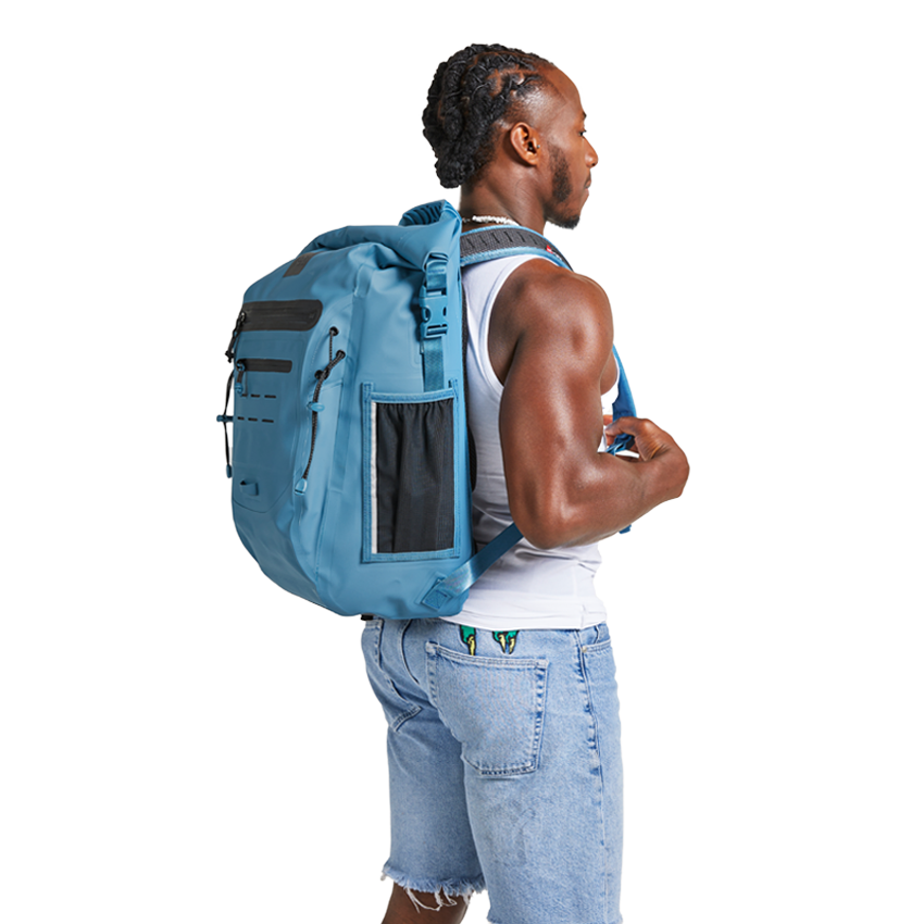 Adventure Waterproof Backpack 30L - Storm blue