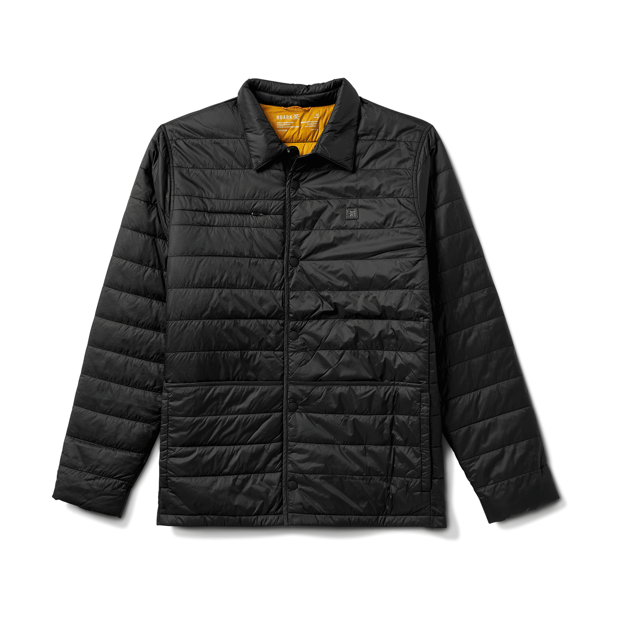 The front of Roark men's Chopper Jacket - Black