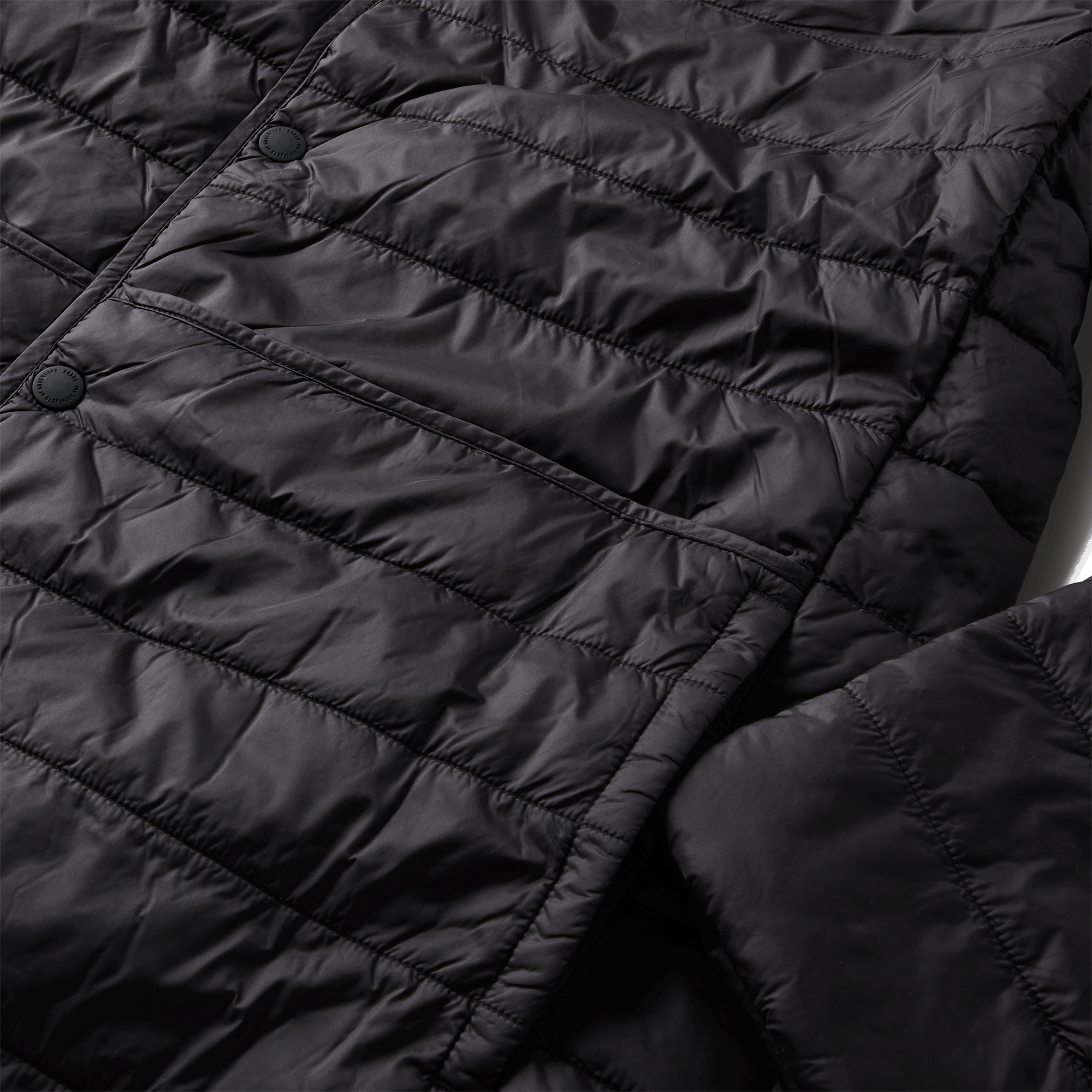 The pocket of Roark men's Chopper Jacket - Black