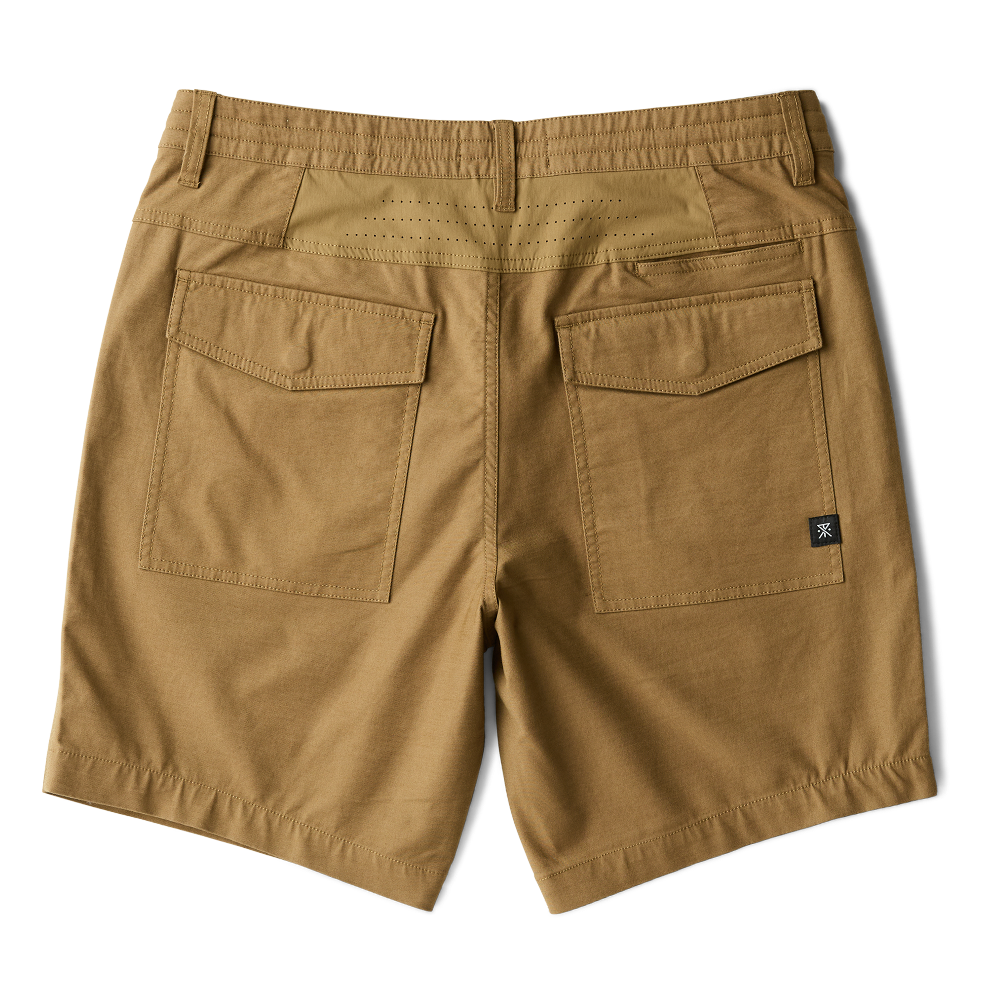 Roark men wearing versatile active shorts and boardshorts, designed for adventure and outdoor activities.