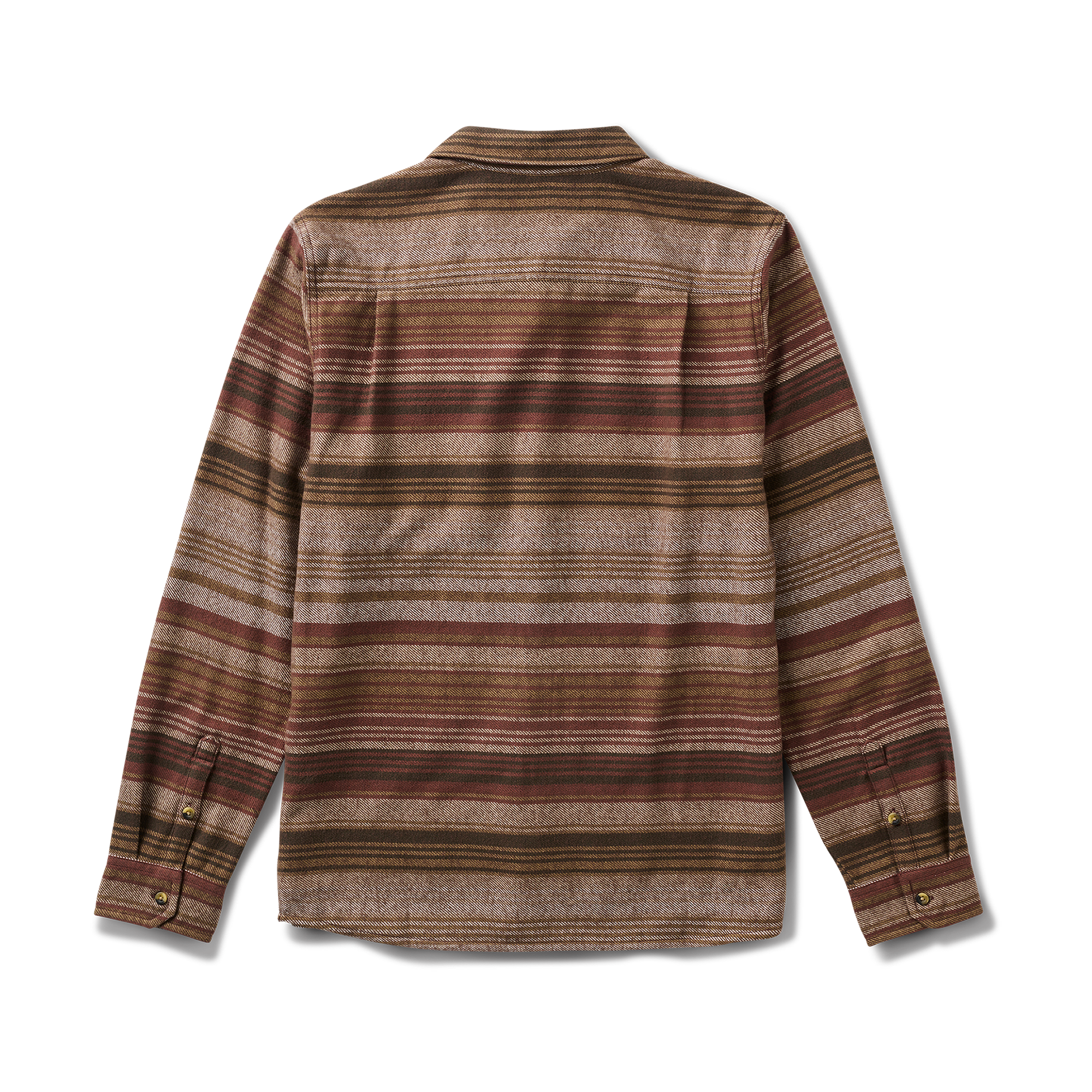 Close-up of a textured brown fabric, embodying Roark’s commitment to durable materials for adventure and travel.