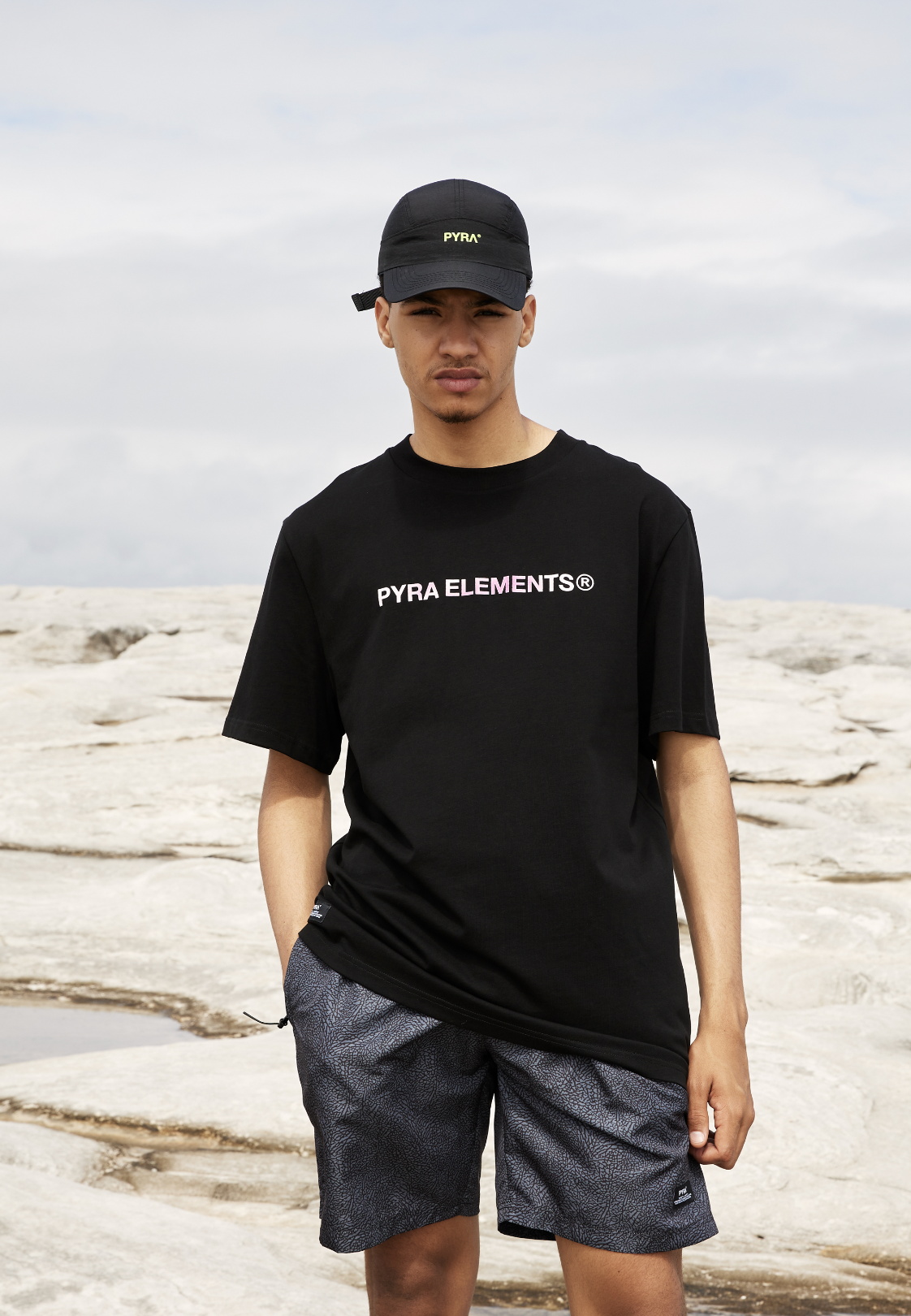 PYRA Core Logo Strapback Black/Volt