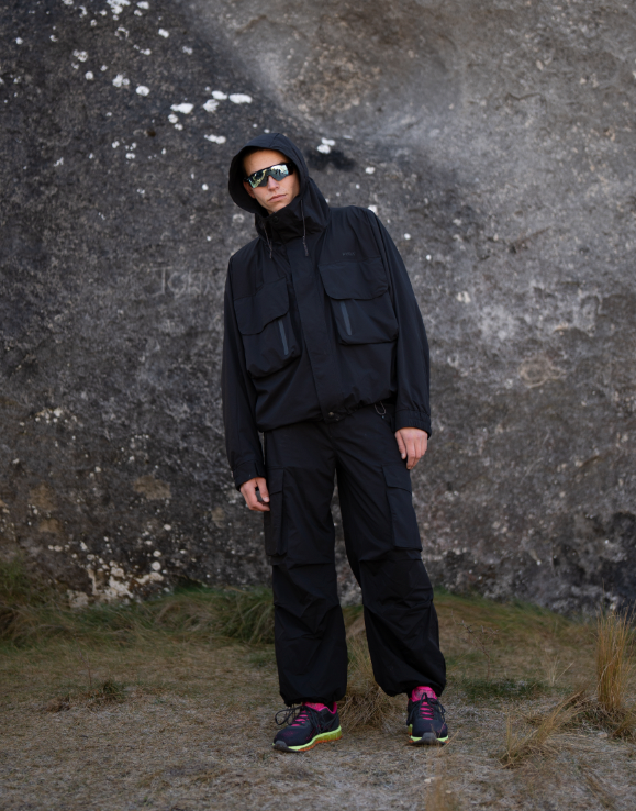 HELIX CARGO PANT - BLACK
