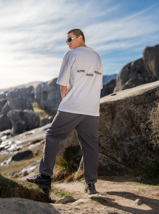 DIVISION BOX TEE - WHITE