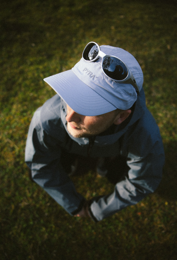 PYRA Core Logo Strapback Stone