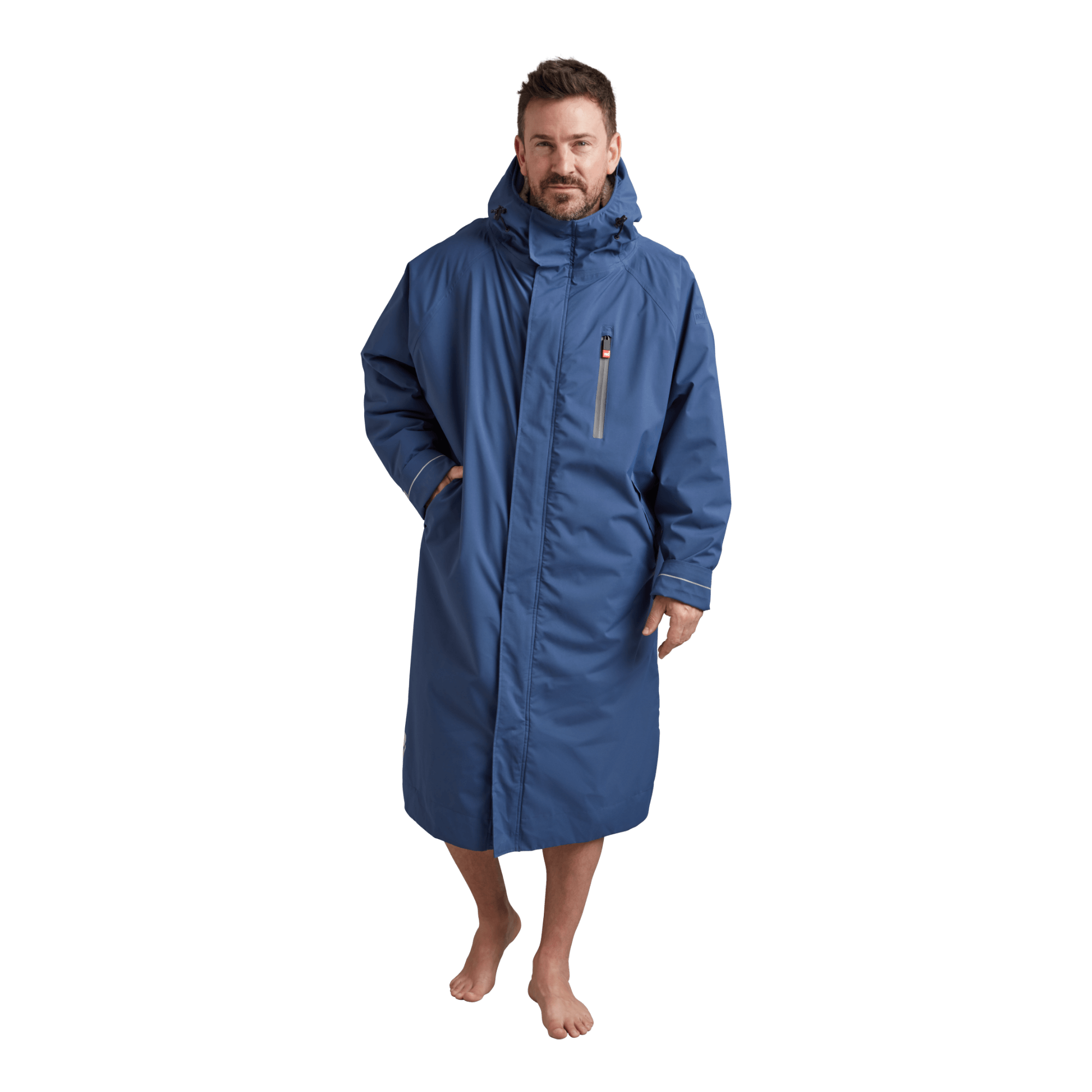 Men's Long Sleeve Dry Waterproof Changing Robe Alter EVO - Admiral Blue