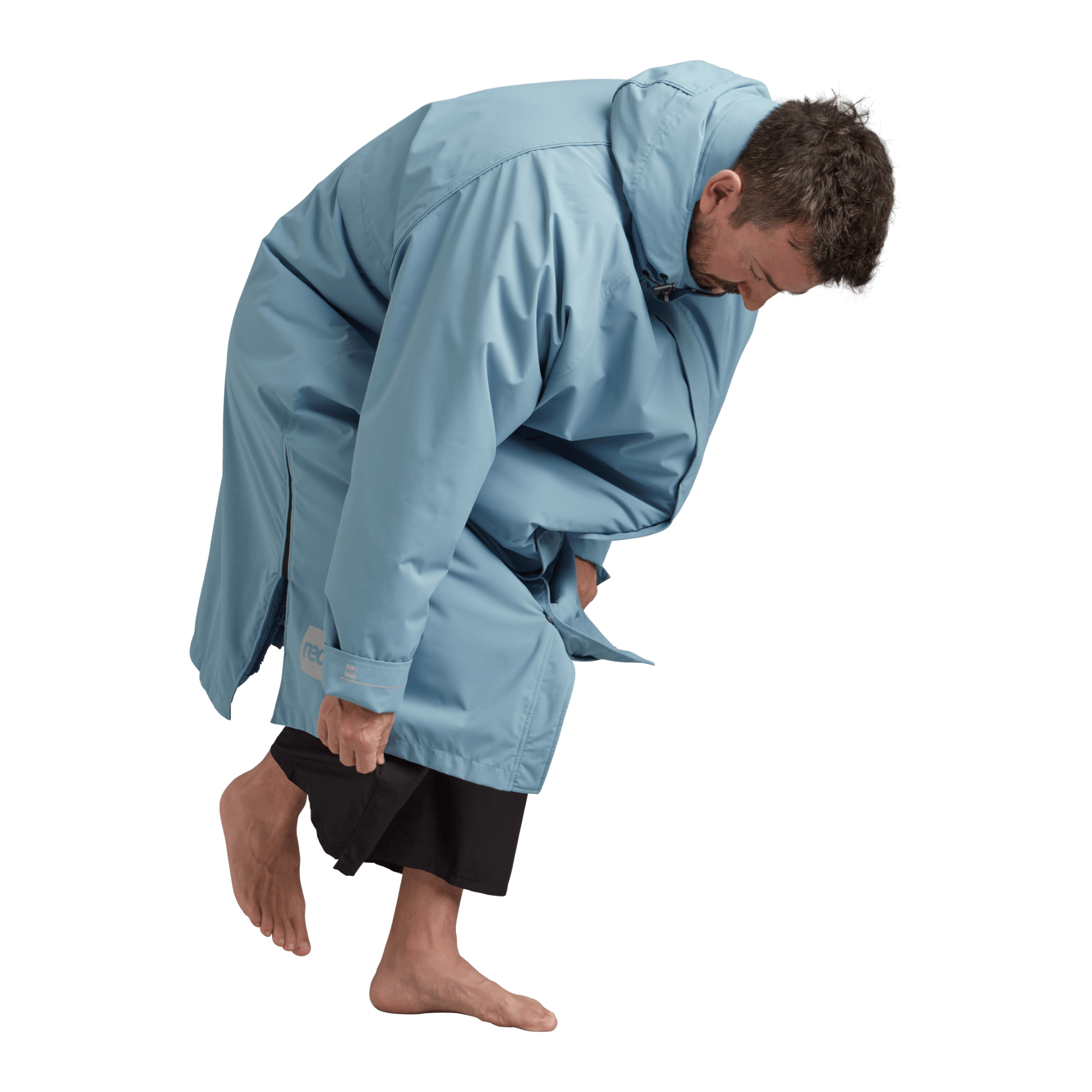 Men's Long Sleeve Dry Waterproof Changing Robe Alter EVO - Alpine Blue