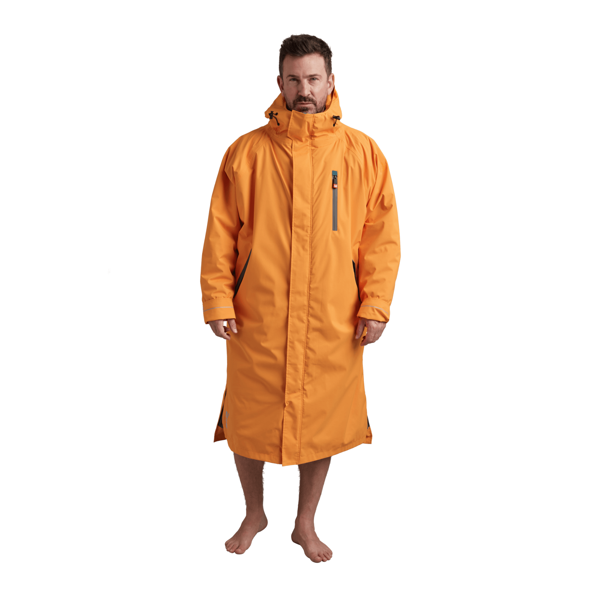 Men's Long Sleeve Dry Waterproof Changing Robe Alter EVO - Bitter Orange